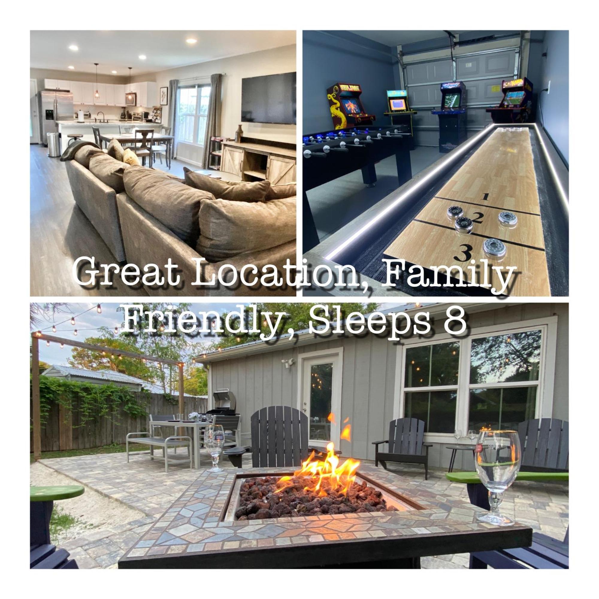San Sebastians Hideaway - Modern With Group Friendly Amenities Just Minutes From Downtown And St Augustine Beach St. Augustine Exterior photo